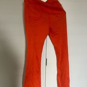Vibrant Orange Pants